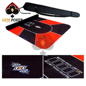 poker rubber mat