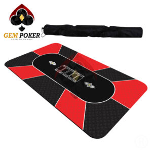 poker rubber mat