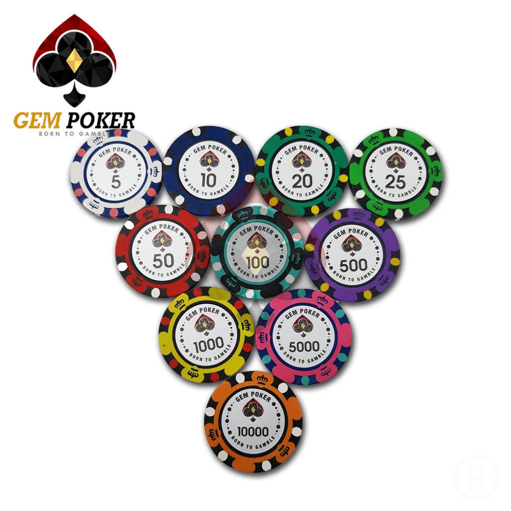 chip poker CLAY