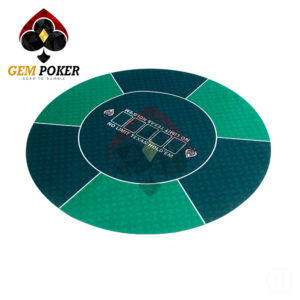 RUBBER TEXAS POKER MAT