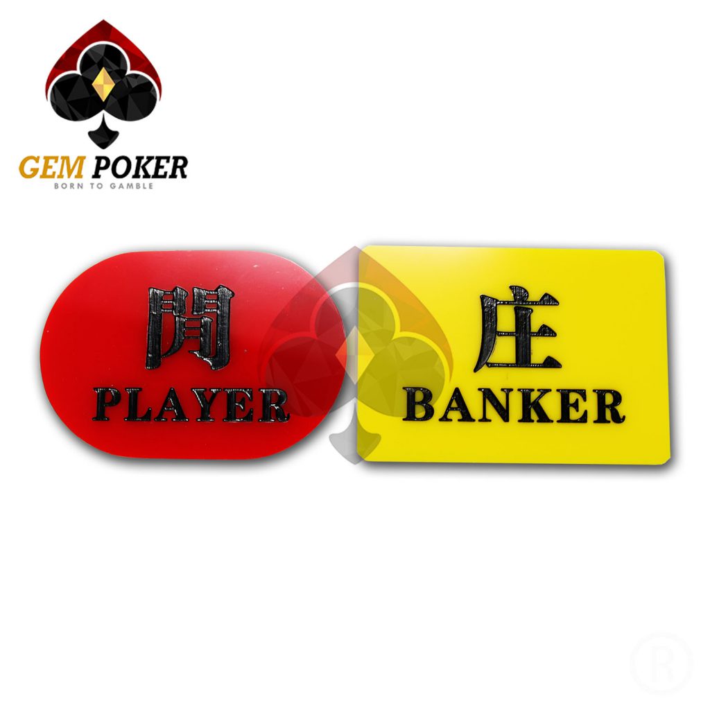 BANKER PLAYER BUTTON